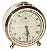 Herschede "Silent Tic", alarm clock. Made in Germany for Herschede.
