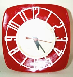 General Electric, "Topper", Model No.2H44, 1950's. — Antique Clocks Price Guide