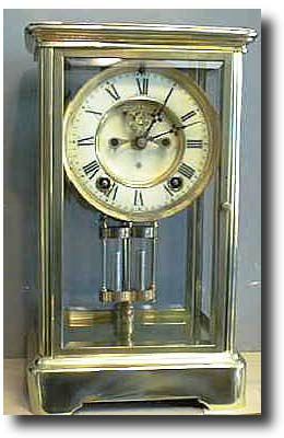 Ansonia Crystal Regulator, circa 1900 — Antique Clocks Price Guide