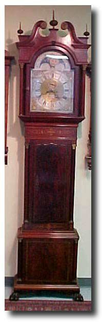 American Durfee and Enches Tallcase Clock, Rhode Island, c. 1884 — Antique Clocks Price Guide
