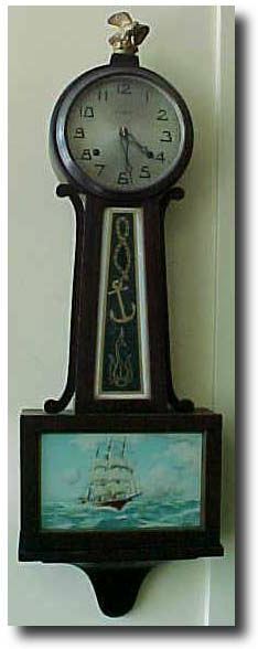 New Haven banjo clock, circa 1920 — Antique Clocks Price Guide
