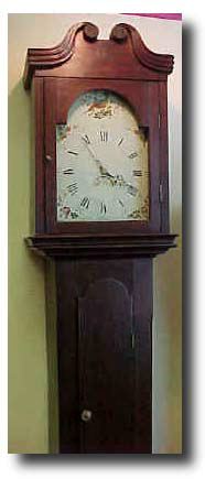 Southern American Tallcase Clock, early 1800's — Antique Clocks Price Guide