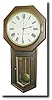 Seth Thomas "Globe" Large schoolhouse clock, circa 1900