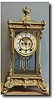 Ansonia Fancy Crystal Regulator, circa 1900