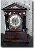 French mantle clock, late 1800's