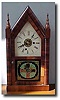 E.N Welch Miniature steeple clock, circa 1890