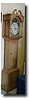 English stripped pine Tallcase clock, circa 1810