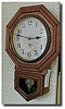 Waterbury schoolhouse clock, circa 1890