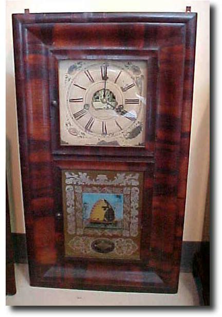 E.N. Welch Mahogany OG clock, mid 19th century — Antique Clocks Price Guide