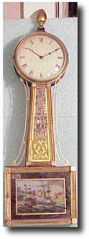Ameican banjo clock — Antique Clocks Price Guide
