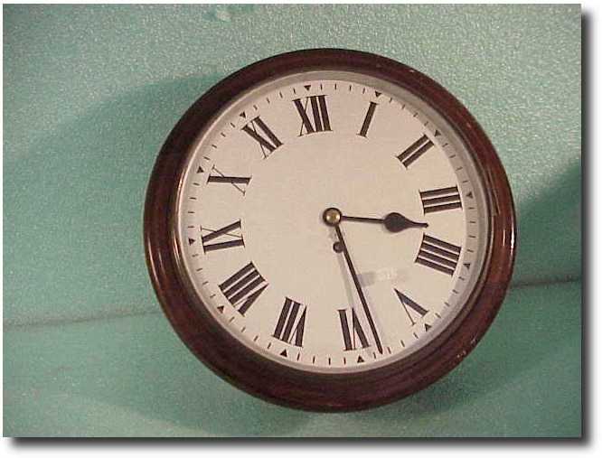 English fusee gallery clock — Antique Clocks Price Guide