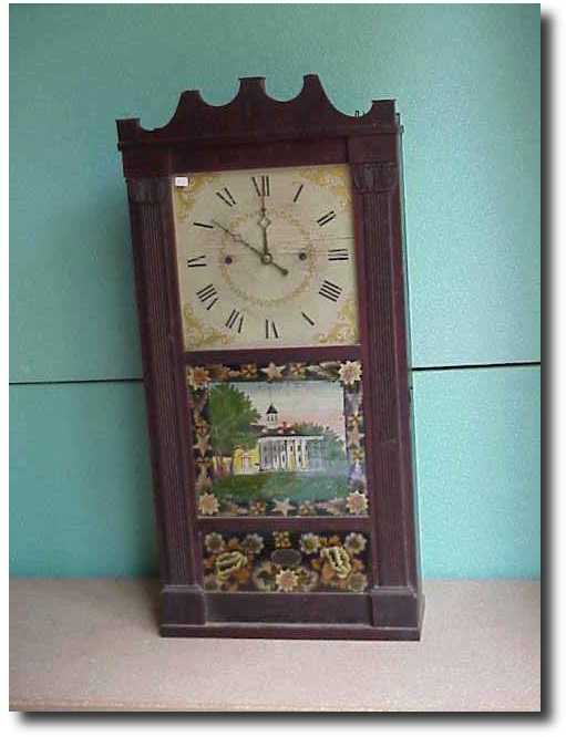 Jerome, Thompson and Co. Triple Decker clock — Antique Clocks Price Guide