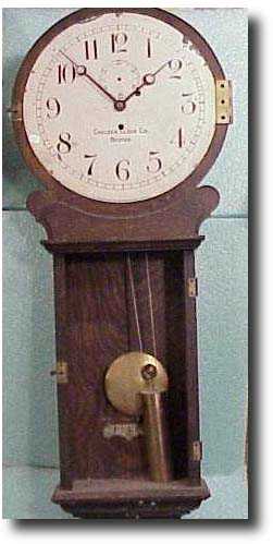 Chelsea Walnut Wall Regulator — Antique Clocks Price Guide