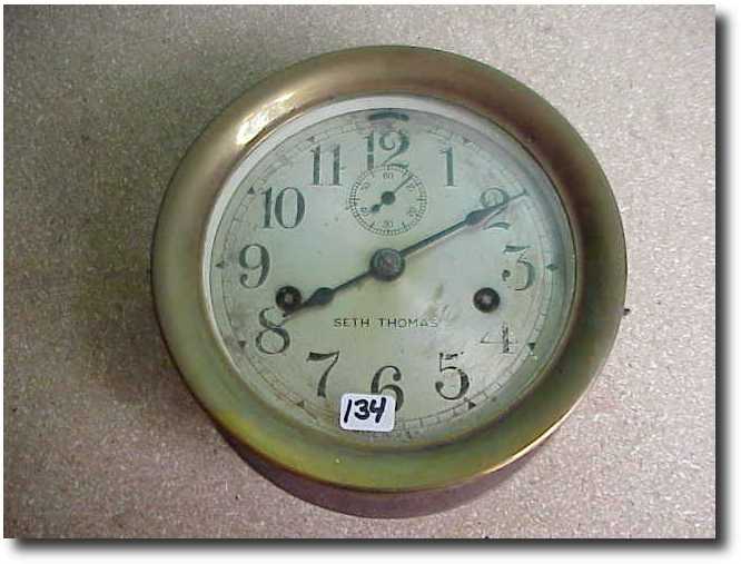 Seth Thomas ship's clock — Antique Clocks Price Guide