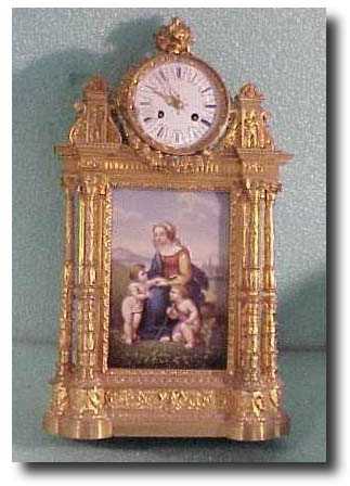 French mantle clock — Antique Clocks Price Guide
