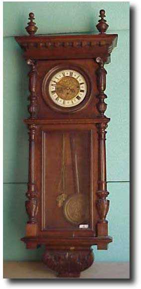 Austrian three weight driven regulator — Antique Clocks Price Guide