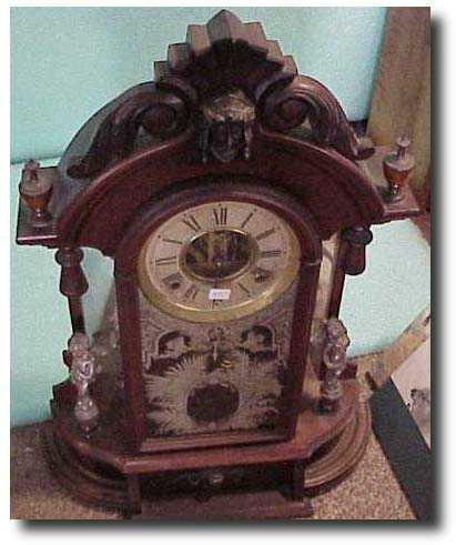 Ansonia "Occidental" model mantel clock — Antique Clocks Price Guide