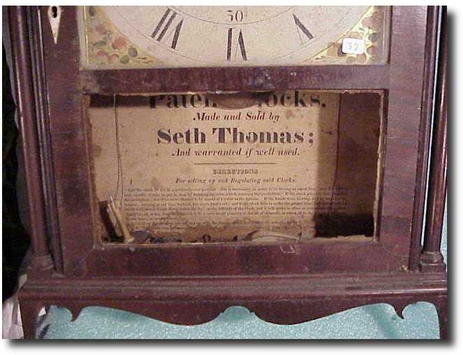 Early Seth Thomas Pillar and Scroll clock — Antique Clocks Price Guide