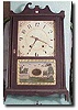 Terry and Sons pillar and scroll clock