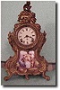 Ansonia gilt Rococco style clock