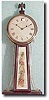 Banjo clock by Chandler, Concord, New Hampshire