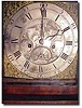 English tallcase clock, dated 1763