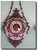 French Chatelaine clock