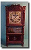Ives triple decker shelf clock