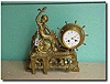 French figural mantle clock