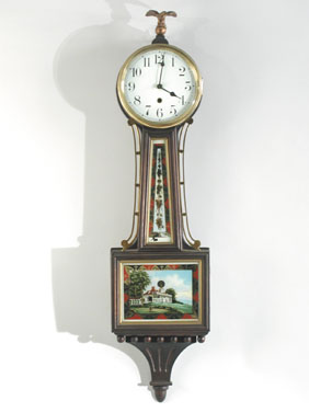 WATERBURY BANJO CLOCK — Antique Clocks Price Guide