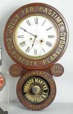 Baird advertising clock — Antique Clocks Price Guide