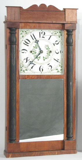 MASSACHUSETTS SHELF CLOCK BY PRATT &amp; FROST — Antique Clocks Price Guide
