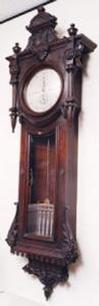 Massive E. Howard Victorian walnut wall clock — Antique Clocks Price Guide