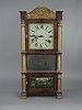 GOOD TRIPLE DECKER SHELF CLOCK BY JOHN BIRGE FOR GEORGE MITCHELL