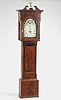MAHOGANY 19TH CENTURY TALL CLOCK BY WILLIAM & G. HUTCHINSON, ST. JOHN, NEW BRUNSWICK