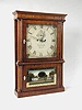 INTERESTING SHELF CLOCK BY H. CLARK