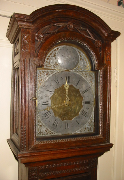 18th CENTURY BELGIAN TALLCASE Circa 1780-90; Maker: ANDRE SAUVEUR a HERSTAL, BELGIUM — Antique Clocks Price Guide