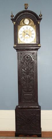 ENGLISH TALLCASE Circa 1750-60 Maker: JOHN STOKES Origin: ST. IVES, ENGLAND Circa 1750 — Antique Clocks Price Guide