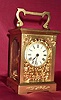 FRENCH CARRIAGE CLOCK made first part of the 20th century.