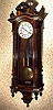 GERMAN LENZKIRCH VIENNA STLE WALL CLOCK, Circa 1870-80