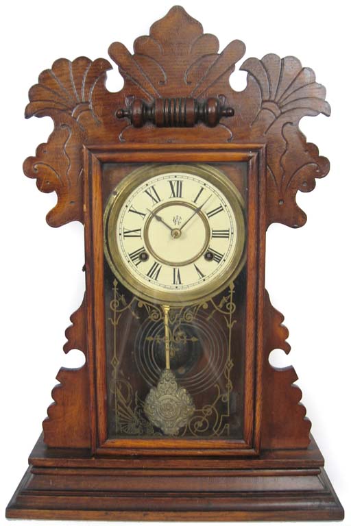 Waterbury "Fenwick" parlor clock. — Antique Clocks Price Guide