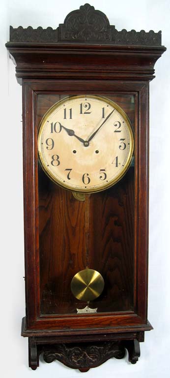 Waterbury Postal clock. — Antique Clocks Price Guide