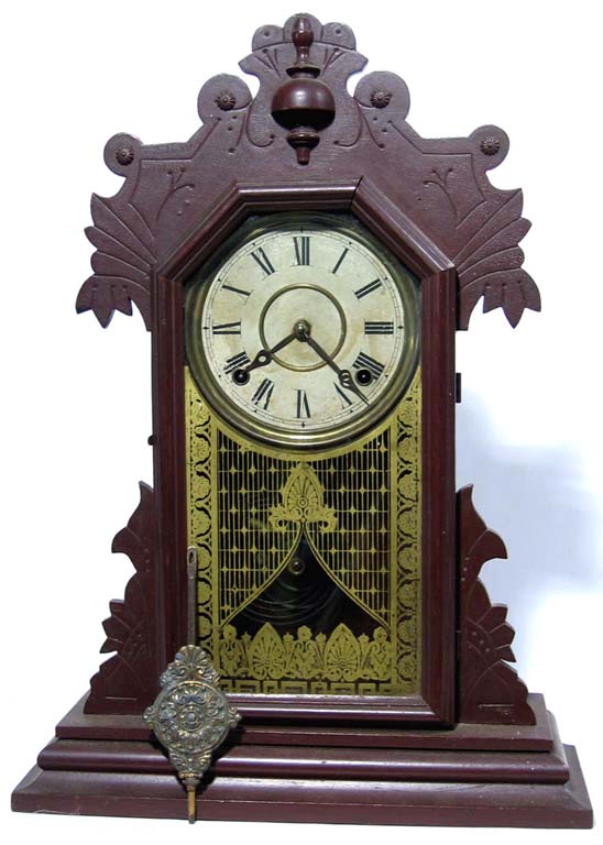 Ingraham "Ruby" parlor clock — Antique Clocks Price Guide