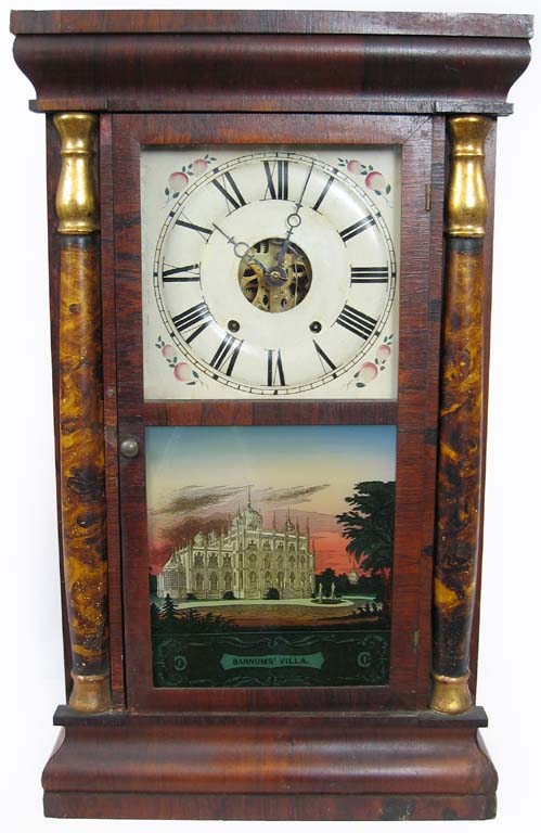 Rare Seth Thomas 8 day weight driven mini Empire Clock — Antique Clocks Price Guide