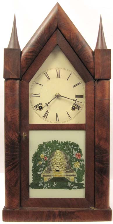 Boardman fusee steeple clock. — Antique Clocks Price Guide