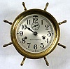Seth Thomas ships bell clock.