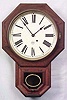 Seth Thomas school clock.
