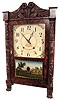 Seth Thomas carved transition clock.