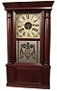 Wilson and Dunn, New York, column and cornice clock.