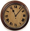 English gallery clock.